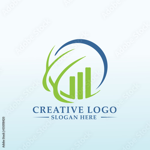America entry to the financial mountain logo