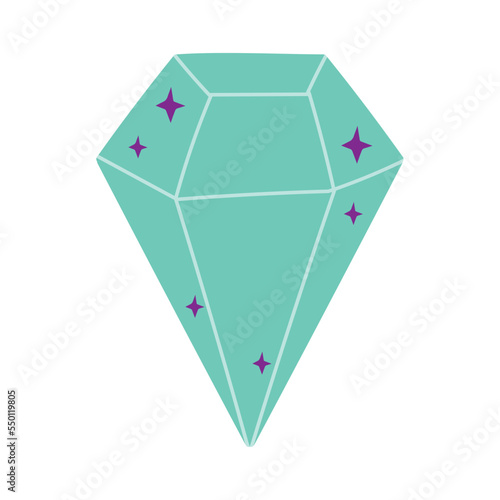 diamond crystal icon