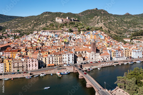 Bosa Sardinia Aerial