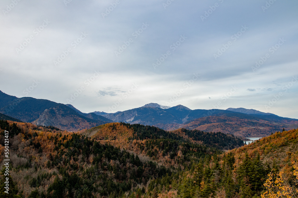 autumn in the mountains