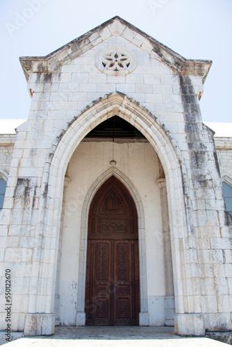 Noumea City St. Joseph Cathedral Side Entrance