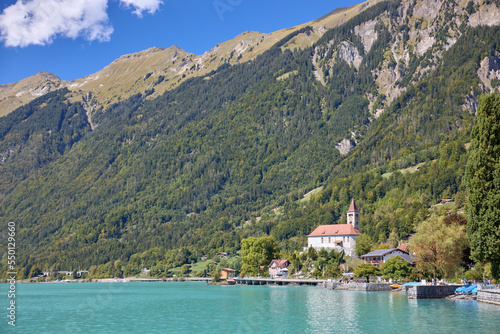 Nice sunny day at Lake Brienz in Switzerland. © MiguelAngel