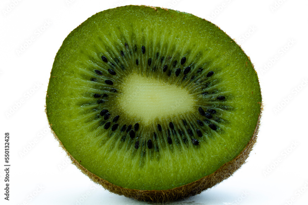 Kiwi isolated in white background. Kiwi isolated in white background.