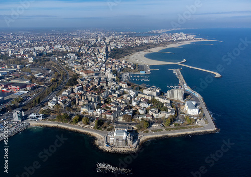 Aerial view of Constanta city - Romania