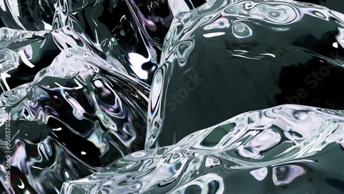 Glassy Ripples looping background