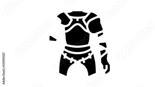 Wallpaper Mural armor knight glyph icon animation Torontodigital.ca