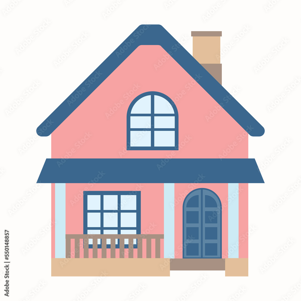 simple house vector icon illustration simple house vector icon illustration