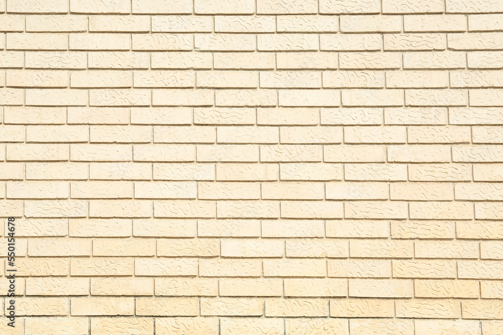 Texture of white brick wall as background Texture of white brick wall as background
