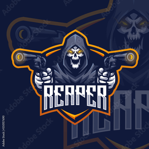 Esports logo reaper for your elite team