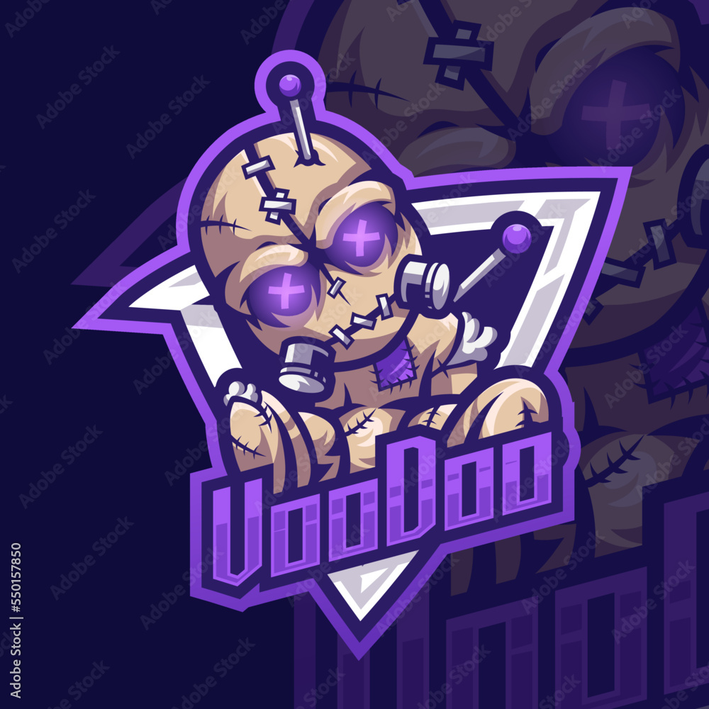 Esports logo voodoo for your elite team Esports logo voodoo for your elite team