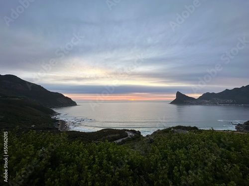 Obraz na płótnie Chapman Peak Sunset w salonie