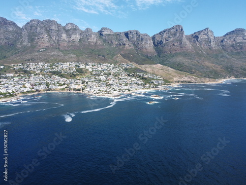 Camps Bay 12 Apostles Aerial View