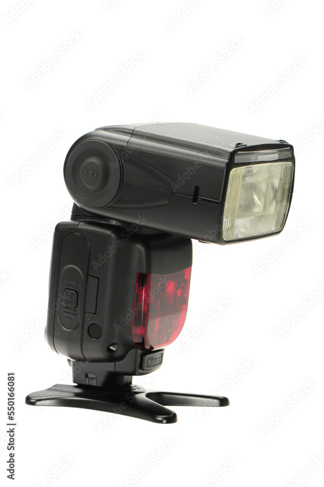 flash meter on white background flash meter on white background