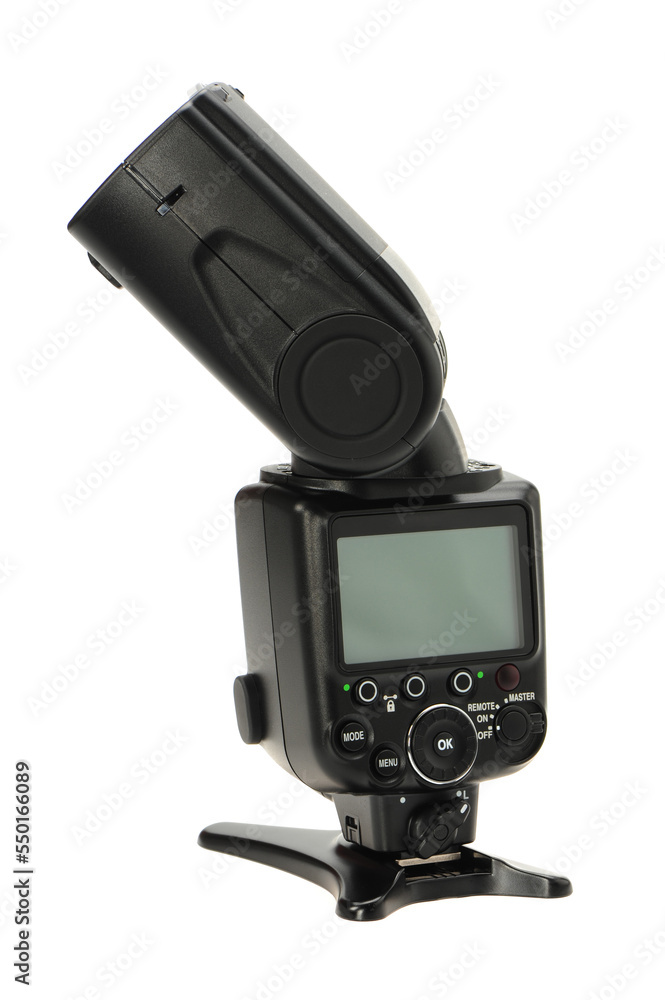 flash meter on white background flash meter on white background