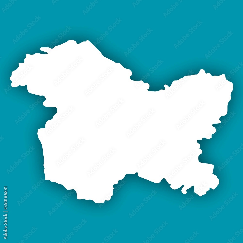Jammu and Kashmir State Map Image