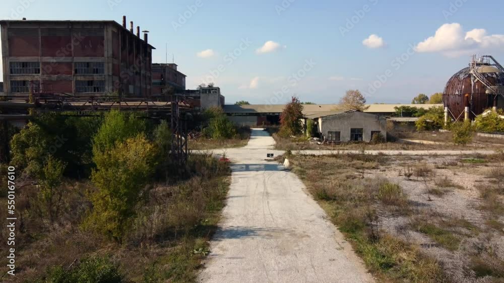 Abandoned power plant, radiation spreading, energy. Abandoned power plant, radiation spreading, energy.