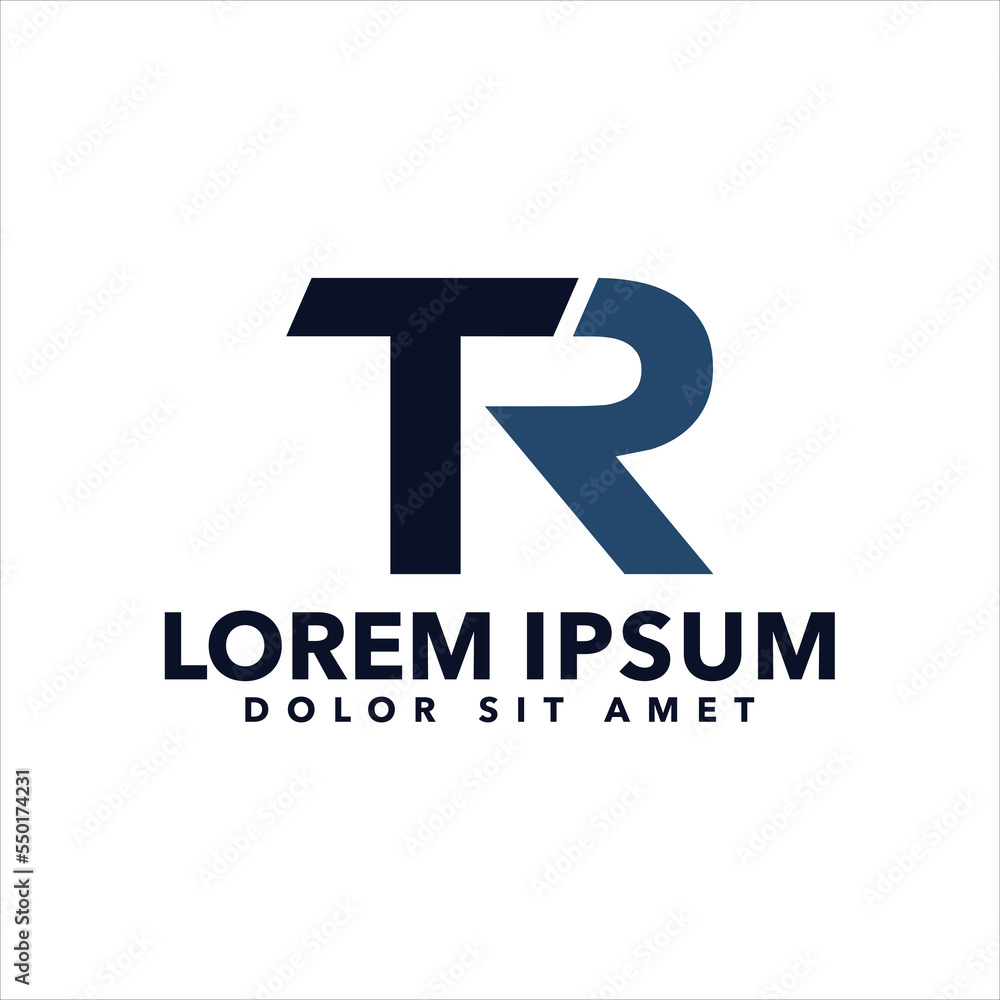Letter template logo design vector Letter template logo design vector
