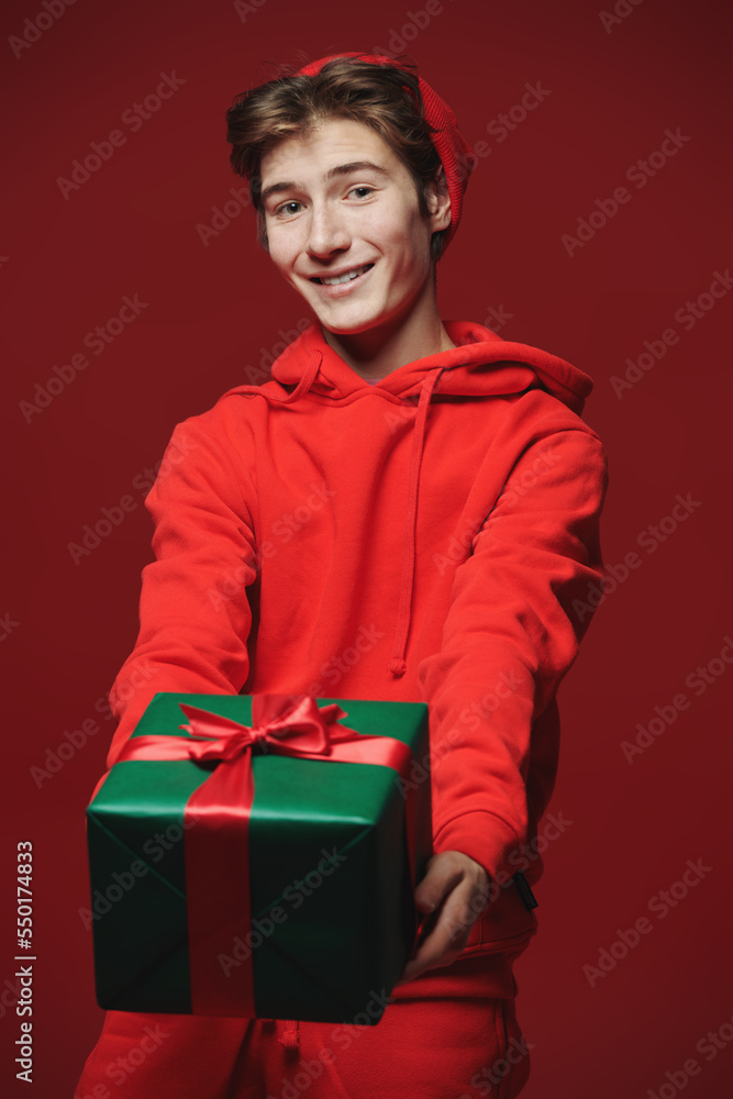 giving a present giving a present