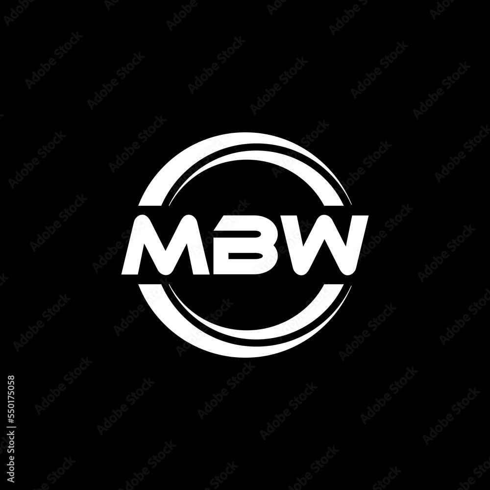 MBW letter logo design with black background in illustrator, vector logo modern alphabet font overlap style. calligraphy designs for logo, Poster, Invitation, etc. MBW letter logo design with black background in illustrator, vector logo modern alphabet font overlap style. calligraphy designs for logo, Poster, Invitation, etc.