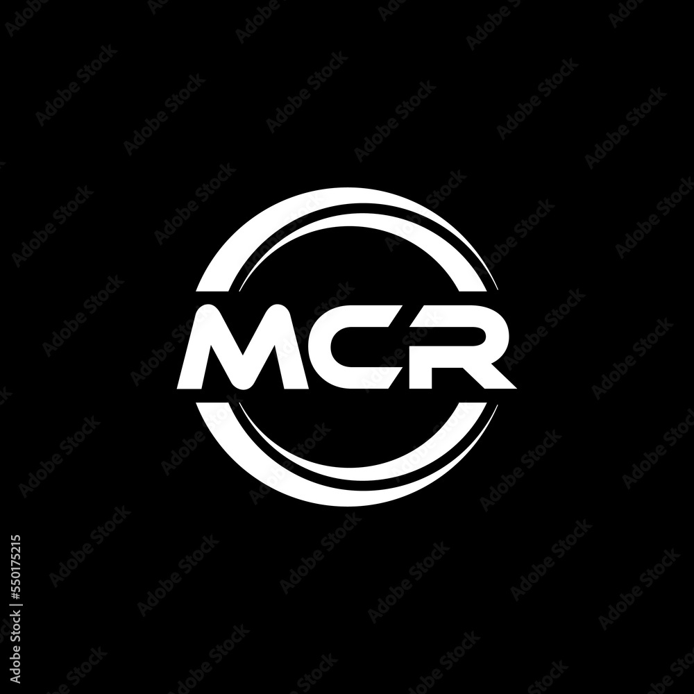 MCR letter logo design with black background in illustrator, vector logo modern alphabet font overlap style. calligraphy designs for logo, Poster, Invitation, etc. MCR letter logo design with black background in illustrator, vector logo modern alphabet font overlap style. calligraphy designs for logo, Poster, Invitation, etc.