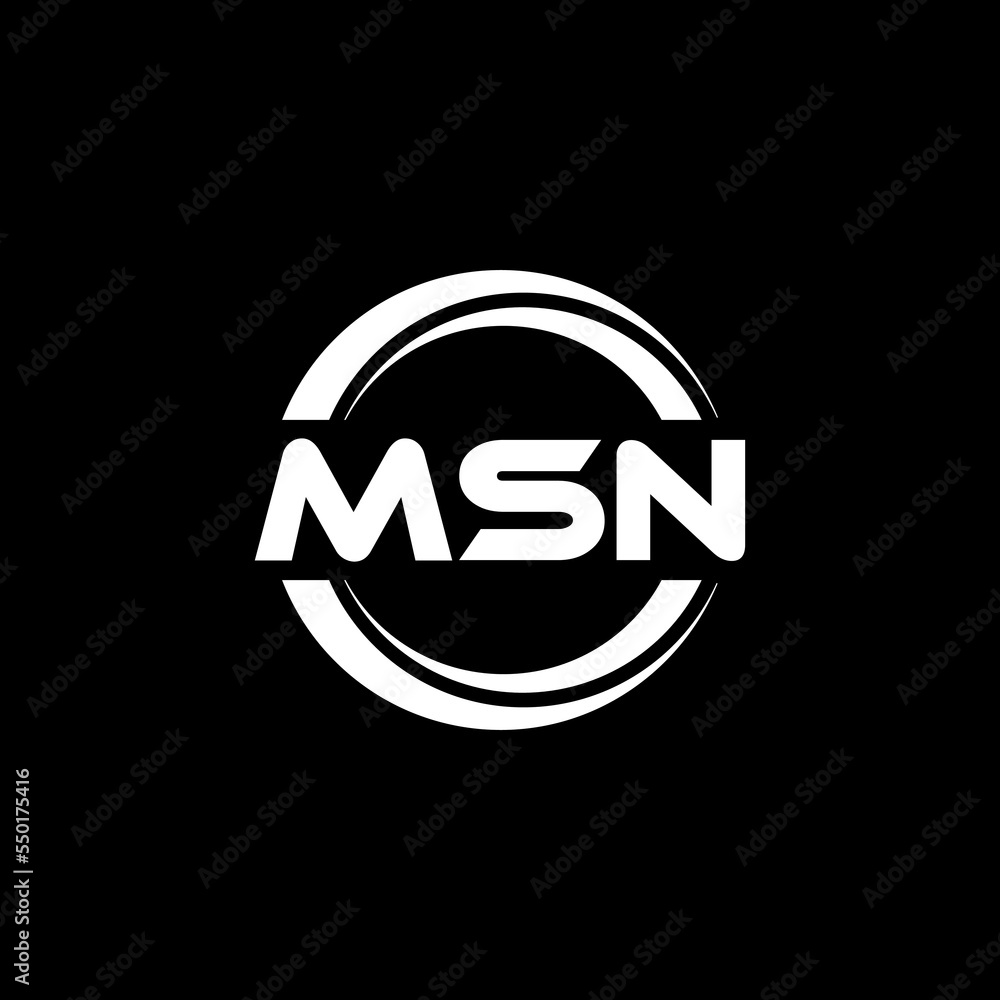MSN letter logo design with black background in illustrator, vector logo modern alphabet font overlap style. calligraphy designs for logo, Poster, Invitation, etc. MSN letter logo design with black background in illustrator, vector logo modern alphabet font overlap style. calligraphy designs for logo, Poster, Invitation, etc.