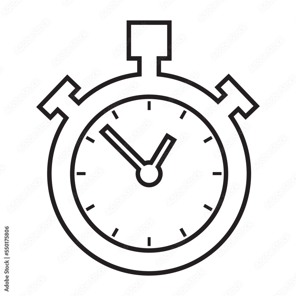 Chronometer, countdown, stopwatch icon Chronometer, countdown, stopwatch icon