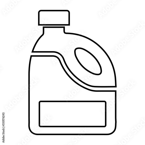 Cleaner, detergent, liquid soap icon