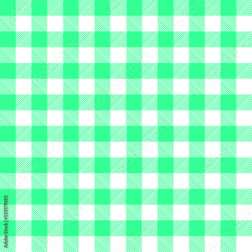 green plaid pattern