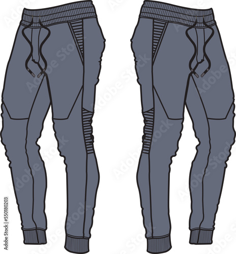 jogger pants template, sport, sweat pant