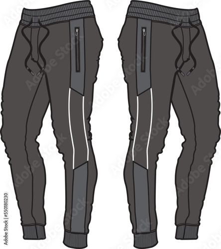 jogger pants template, sport, sweat pant