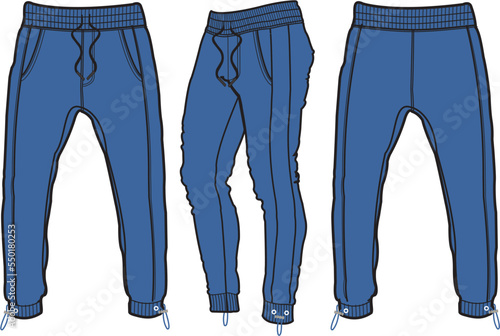 jogger pants template, sport, sweat pant