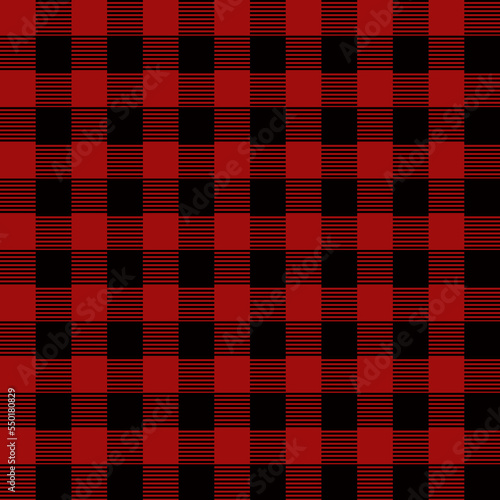 red and black checkered background