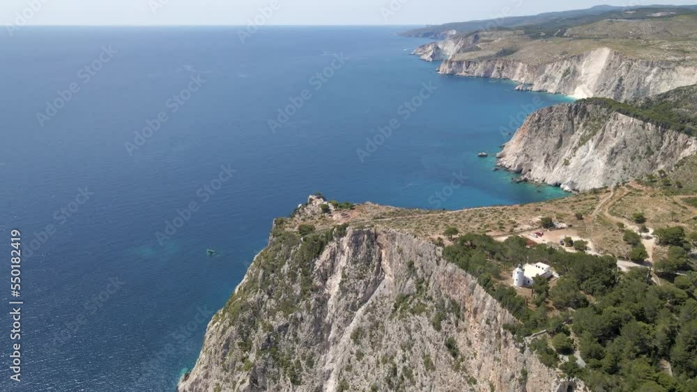 Zakynthos clifftop 8 with cliffs in distance Zakynthos clifftop 8 with cliffs in distance