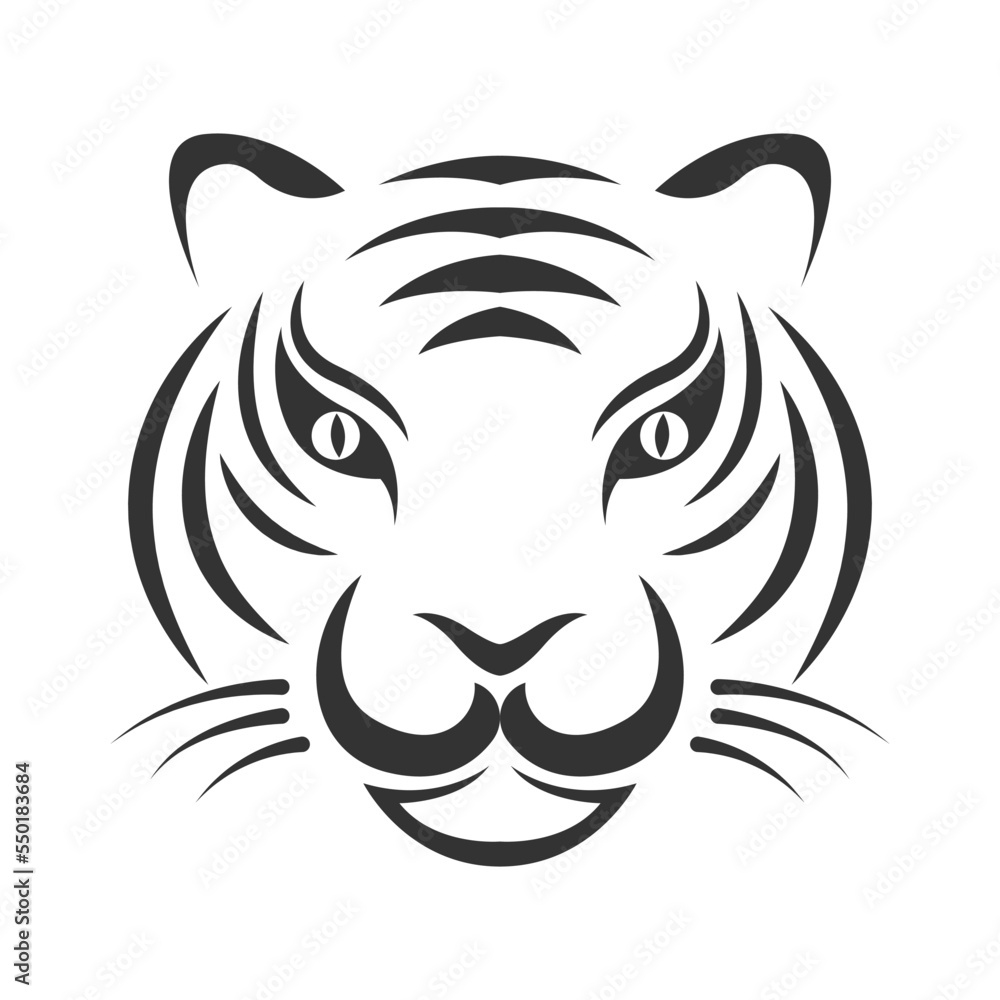 Tiger logo icon logo design Tiger logo icon logo design