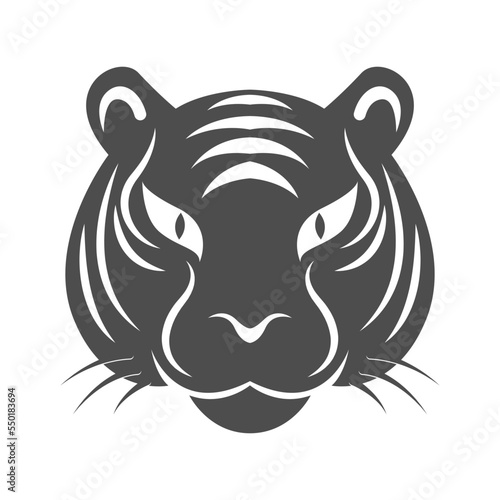 Fototapeta Naklejka Na Ścianę i Meble -  Tiger logo icon logo design