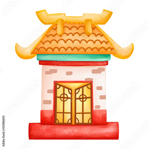 Chinese Pagoda, China Temple, China shrine, Japanese Temple,  Kean Temple photo