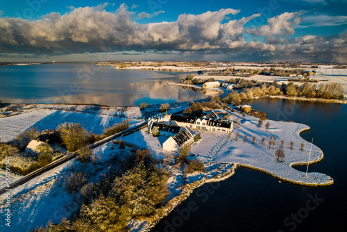 Winter landscapes in Denmark