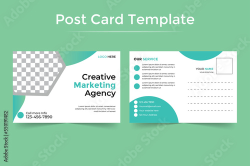 Modern and Simple Business EDDM Postcard or Postcard Template