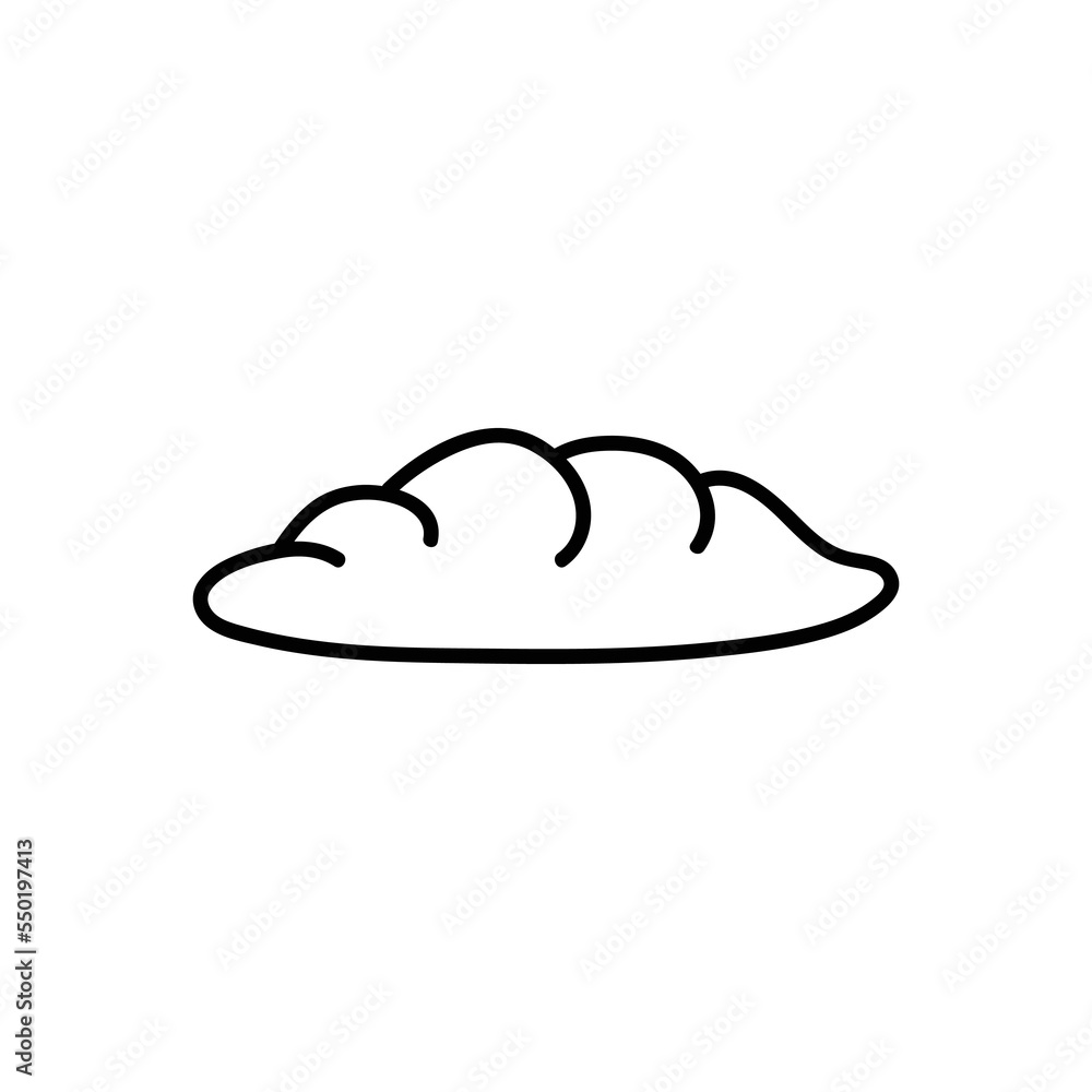 Bread symbol illustration