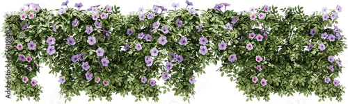 Flower vines cutout