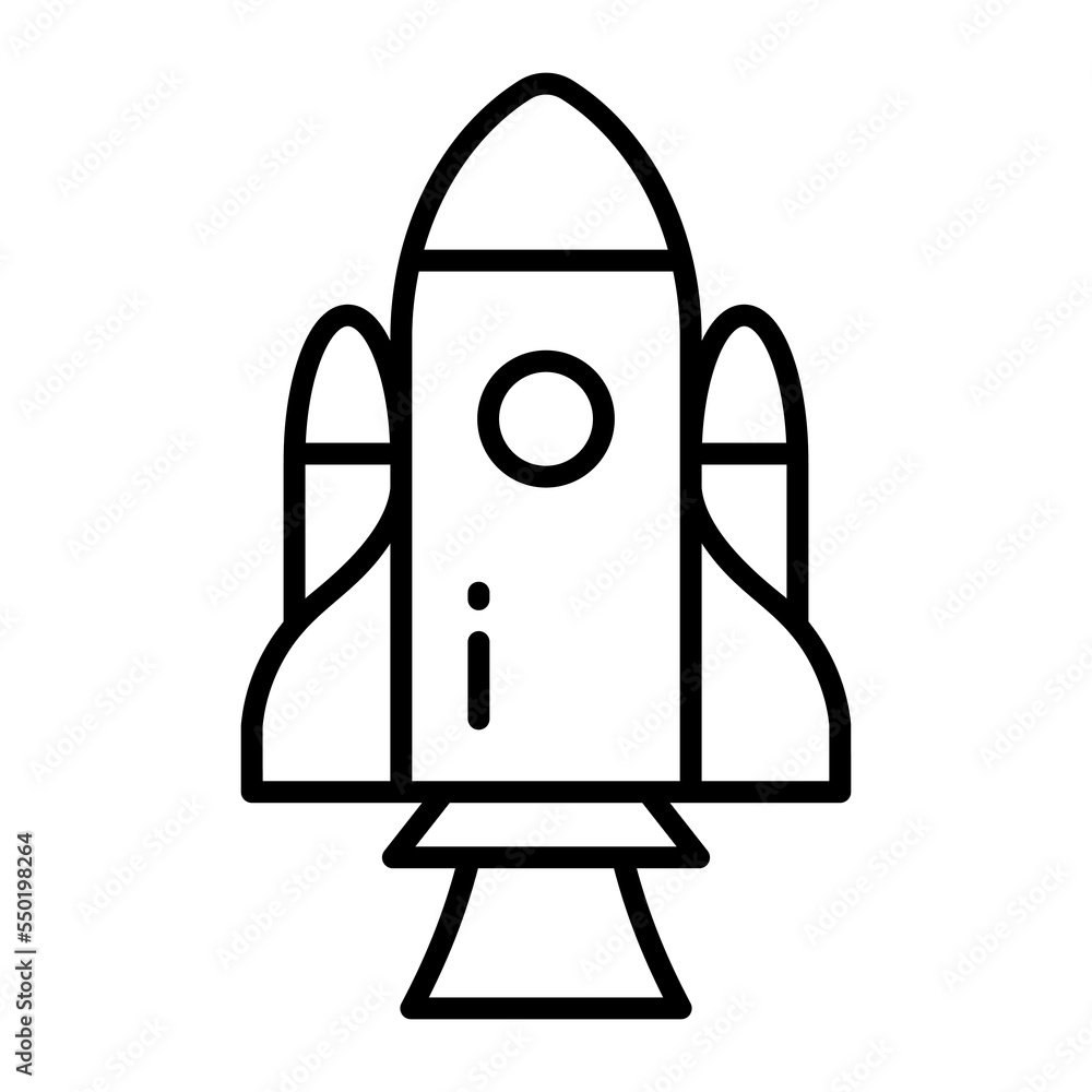 Startup, launching of business vector icon Startup, launching of business vector icon