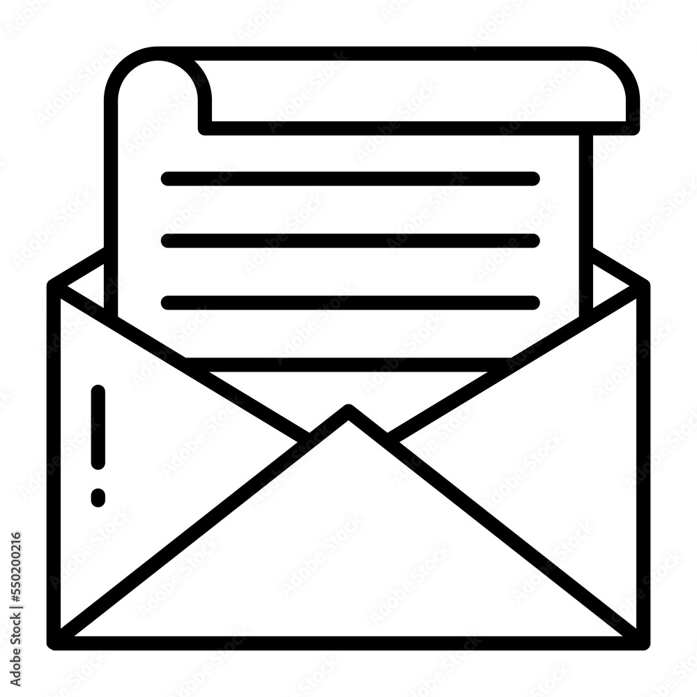 mail vector icon isolated on white background mail vector icon isolated on white background
