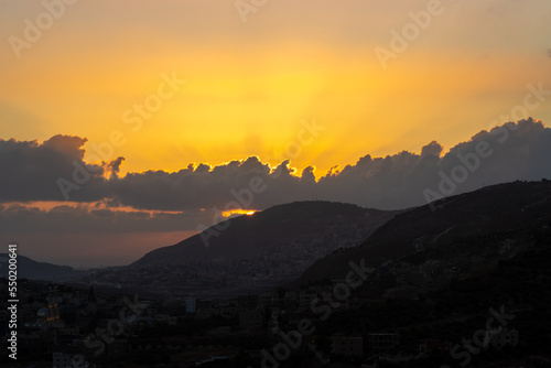 sunset in the mountains © Seif