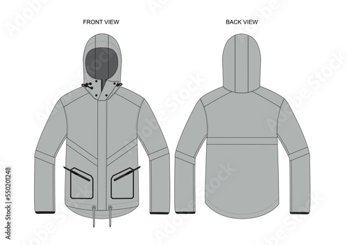 Rain Coat Jacket Design