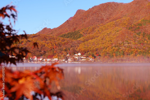 秋の榛名湖