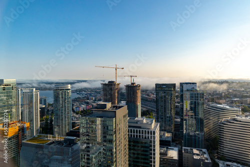 Seattle Skyline Overlooking Lake Union