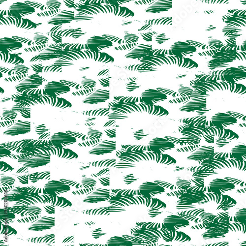 Spoonflower Palm Jungle Fabric Pattern Seamless 