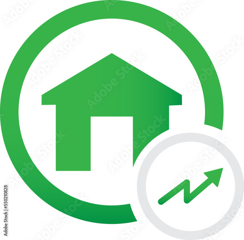 chart home icon