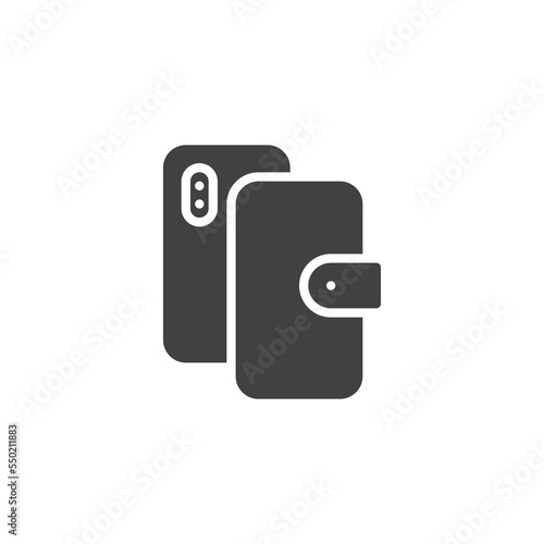 Cell Phone case vector icon