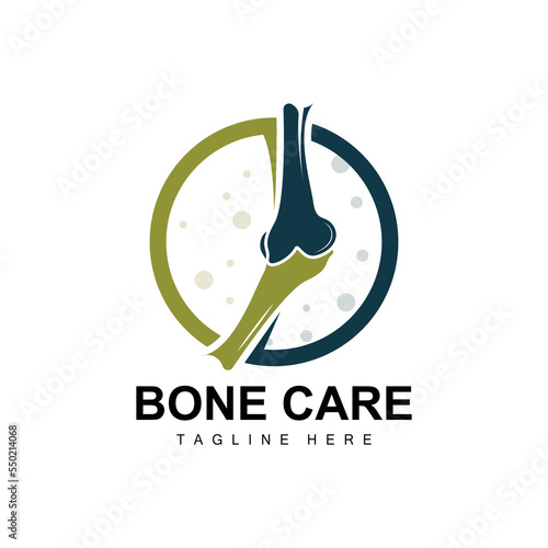 Bone Care Logo, Body Health Vector, Design For Bone Health, Pharmacy, Hospital, Health Product Brand